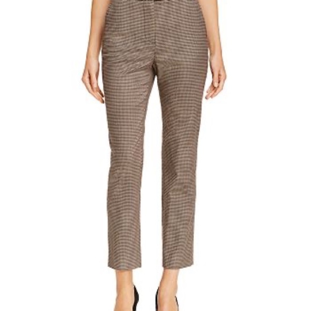 Rebecca Taylor houndstooth cropped pants